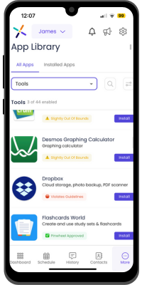 App Library screenshot